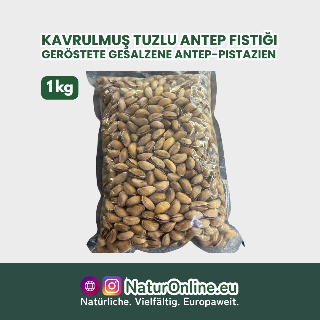 Roasted Salted Antep Pistachios - 1kg