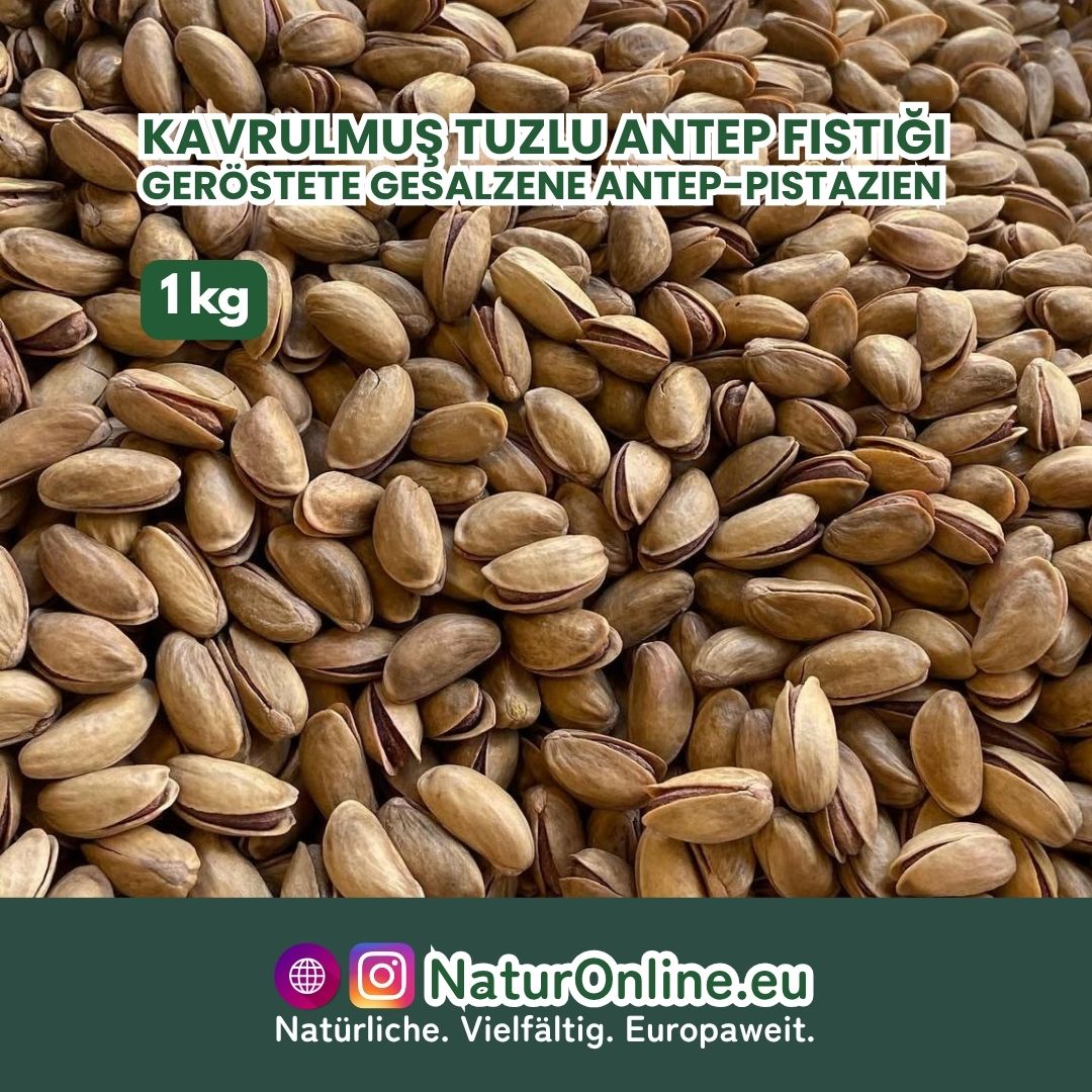 Roasted Salted Antep Pistachios - 1kg