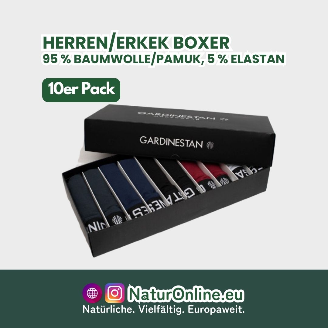 Herren/Erkek Boxer - 10er Pack