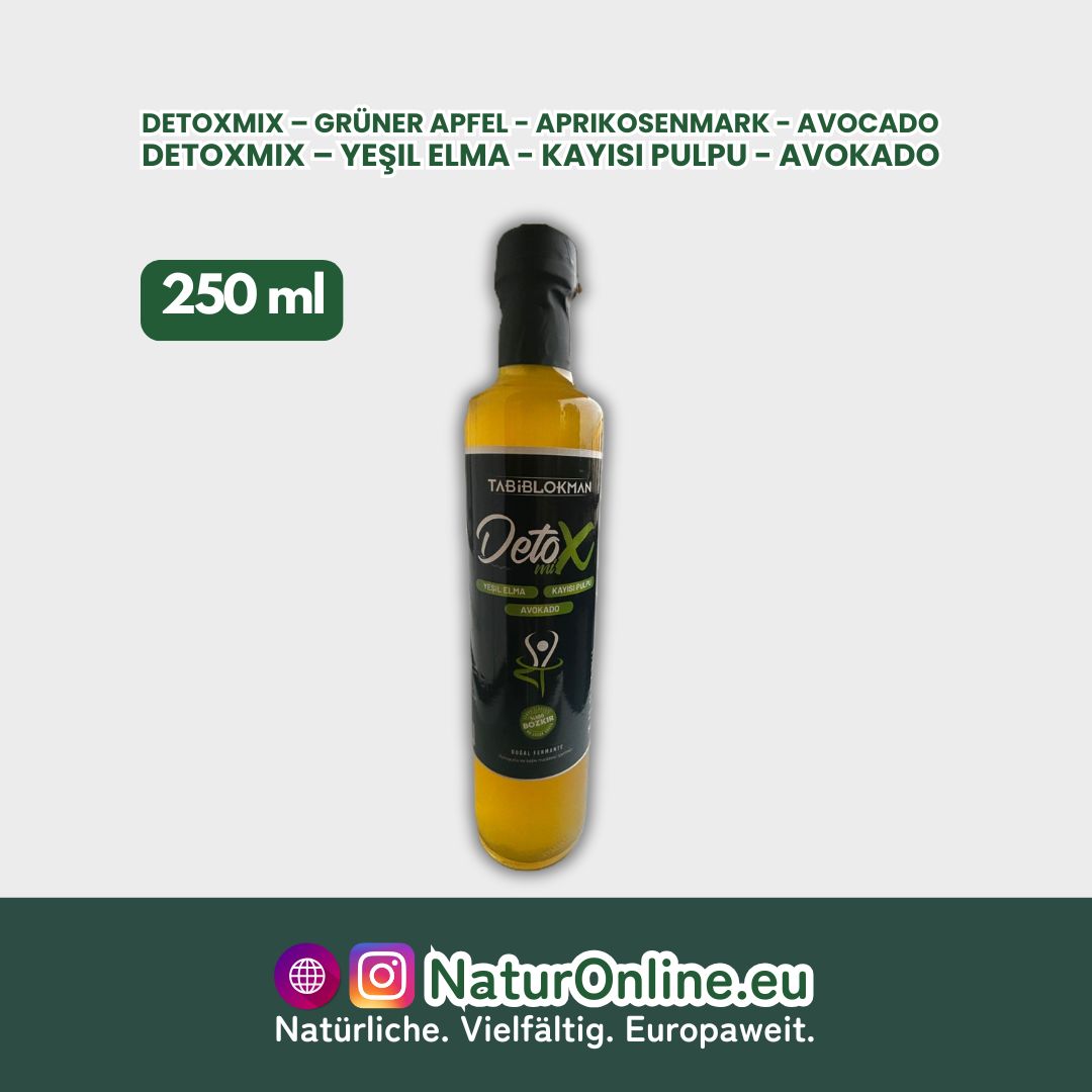 DetoxMix – Green Apple - Apricot Puree - Avocado