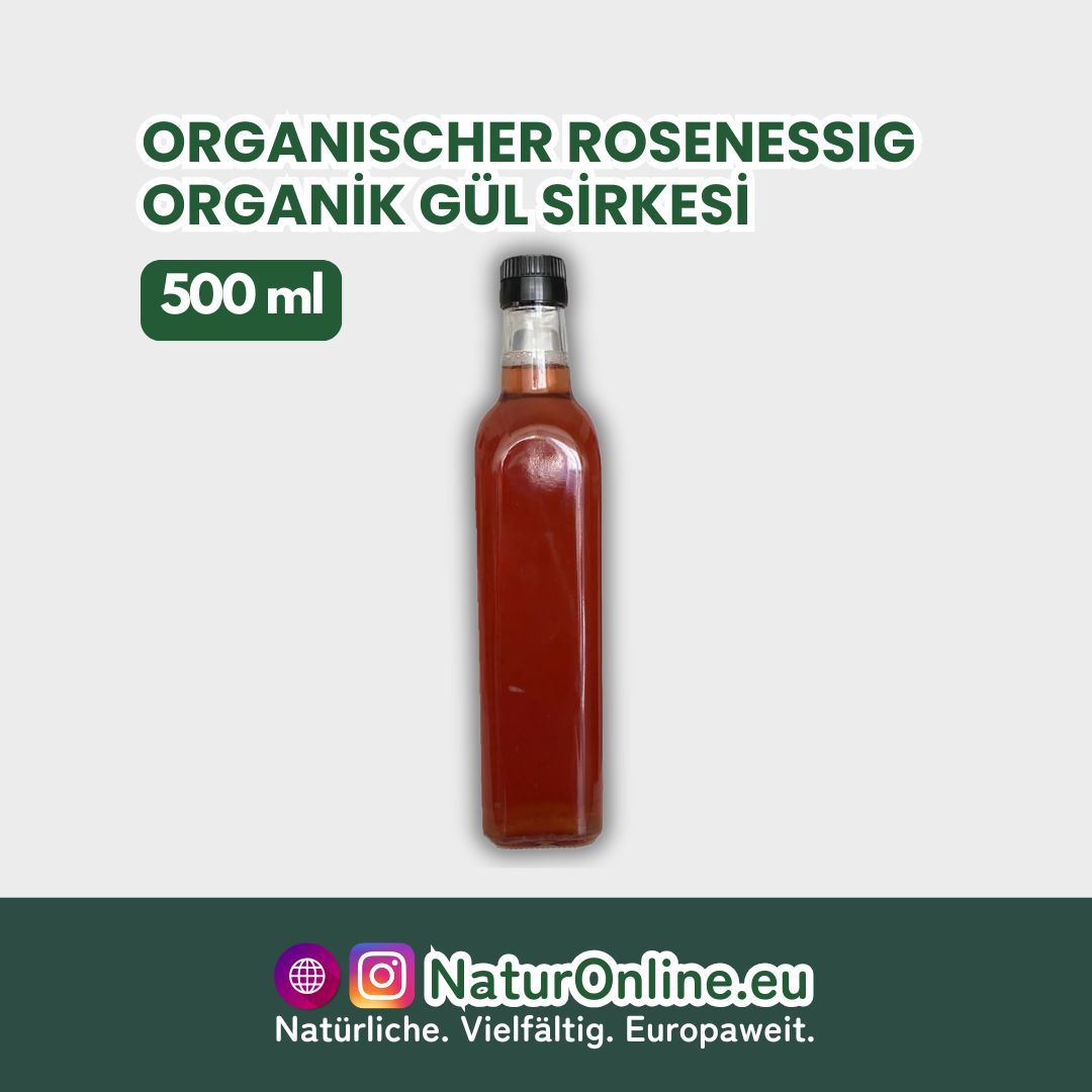 Organic rose vinegar