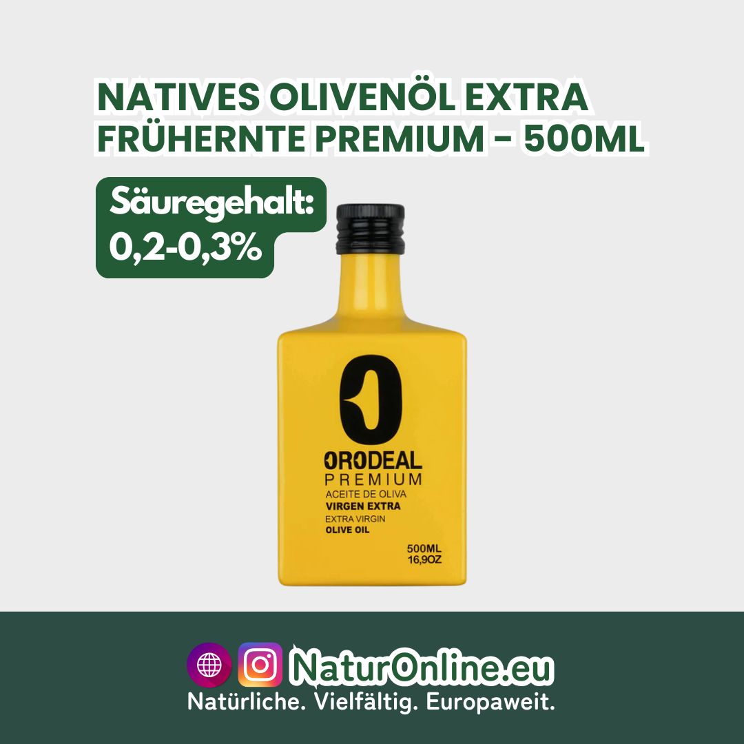 ORODEAL Extra Virgin Olive Oil - Early Harvest Premium - 500ml