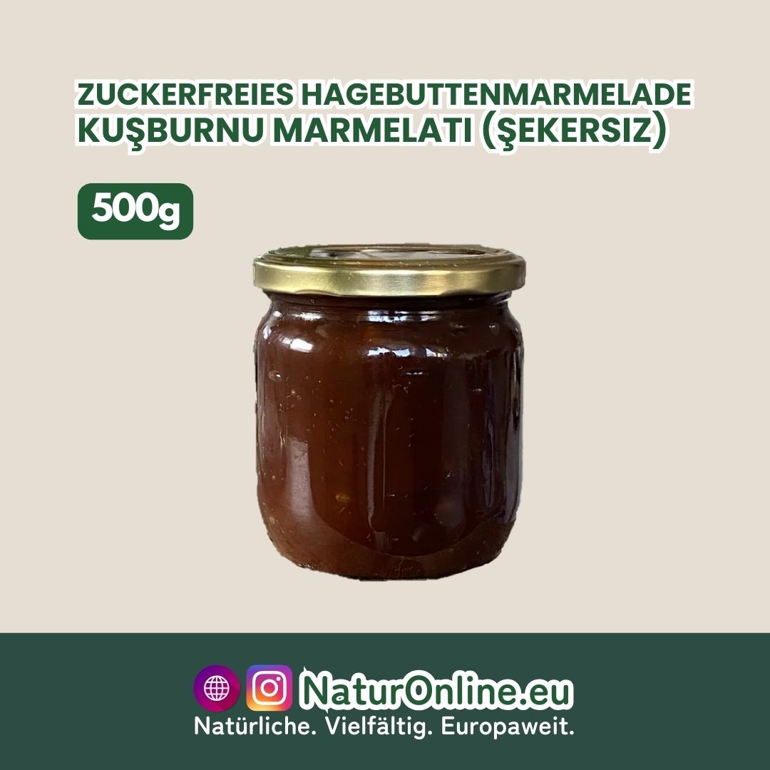 Sugar-free rosehip jam - 500g