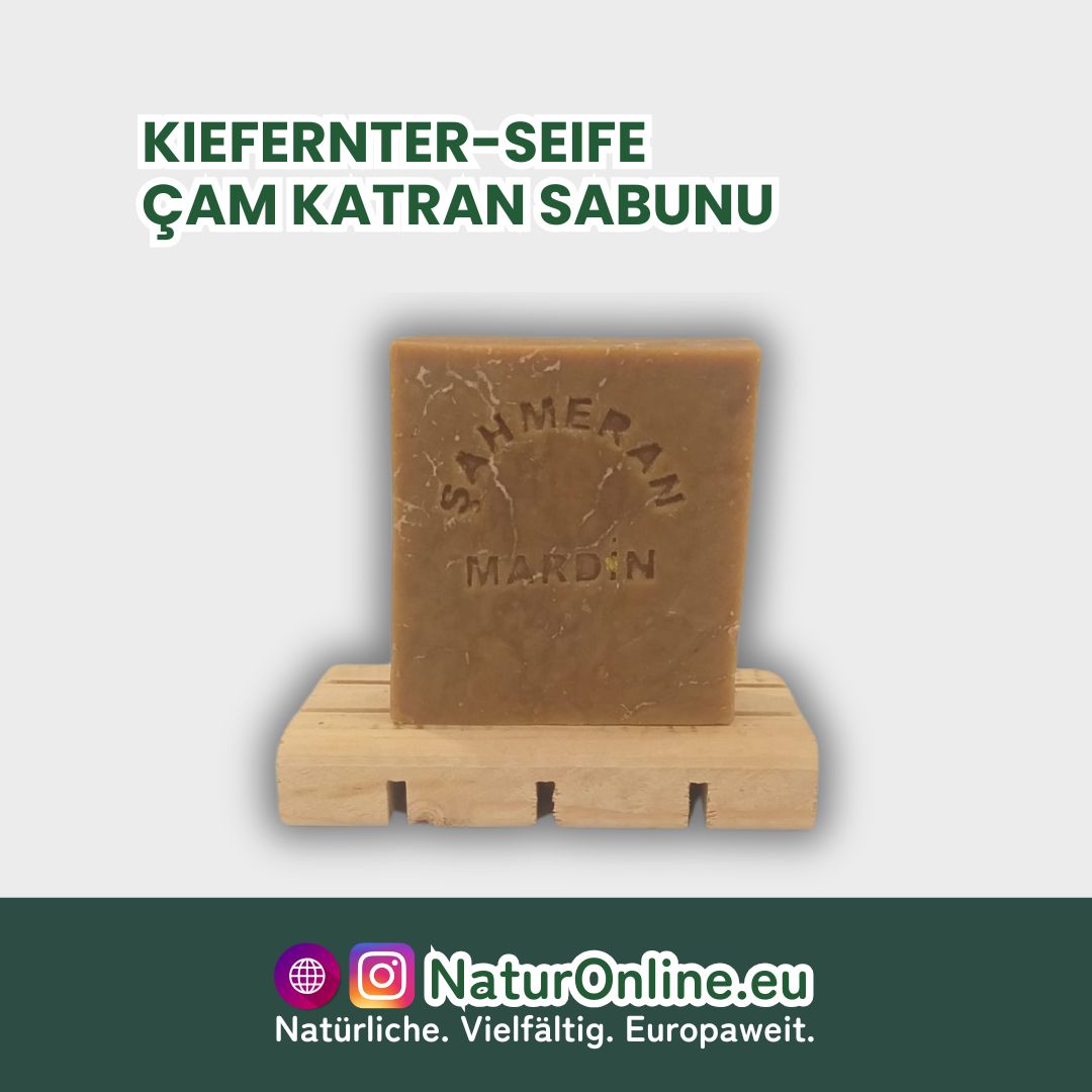 Pine tar soap