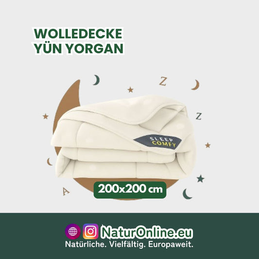 Wolledecke - 200x200 cm