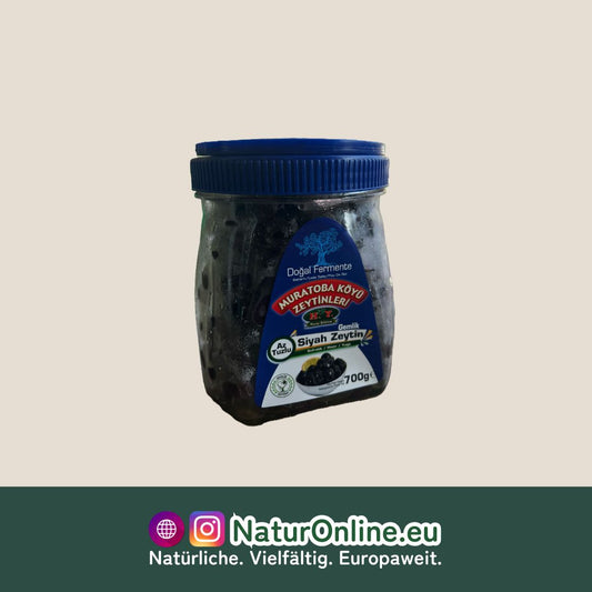 Black Olives - 700g - Muratoba Köyü Zeytinleri