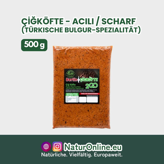 Çİğköfte - Acılı / Scharf (türkische Bulgur-Spezialität) - 500 g