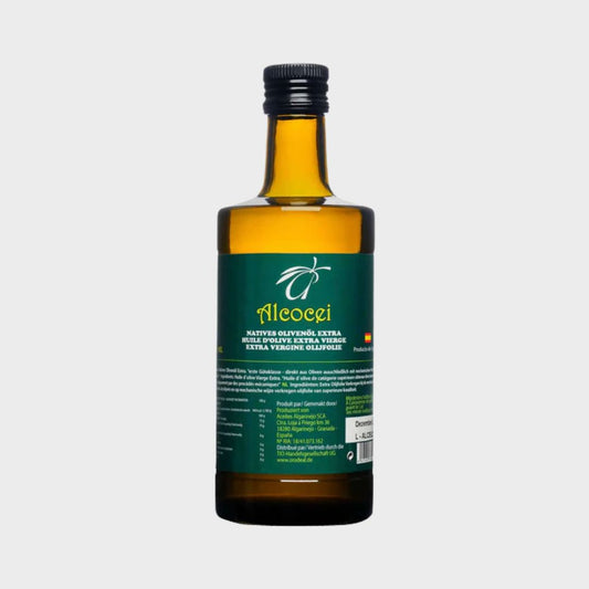 ALCOCEI Extra Virgin Olive Oil - 500ml - ripe olives 