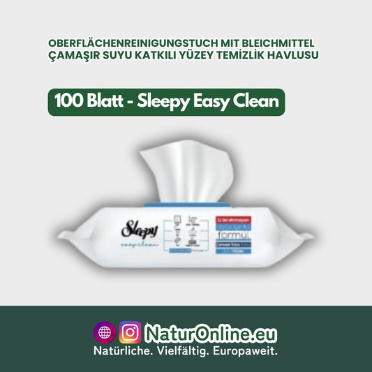 Sleepy Oberflächenreinigungstuch mit Bleichmittel