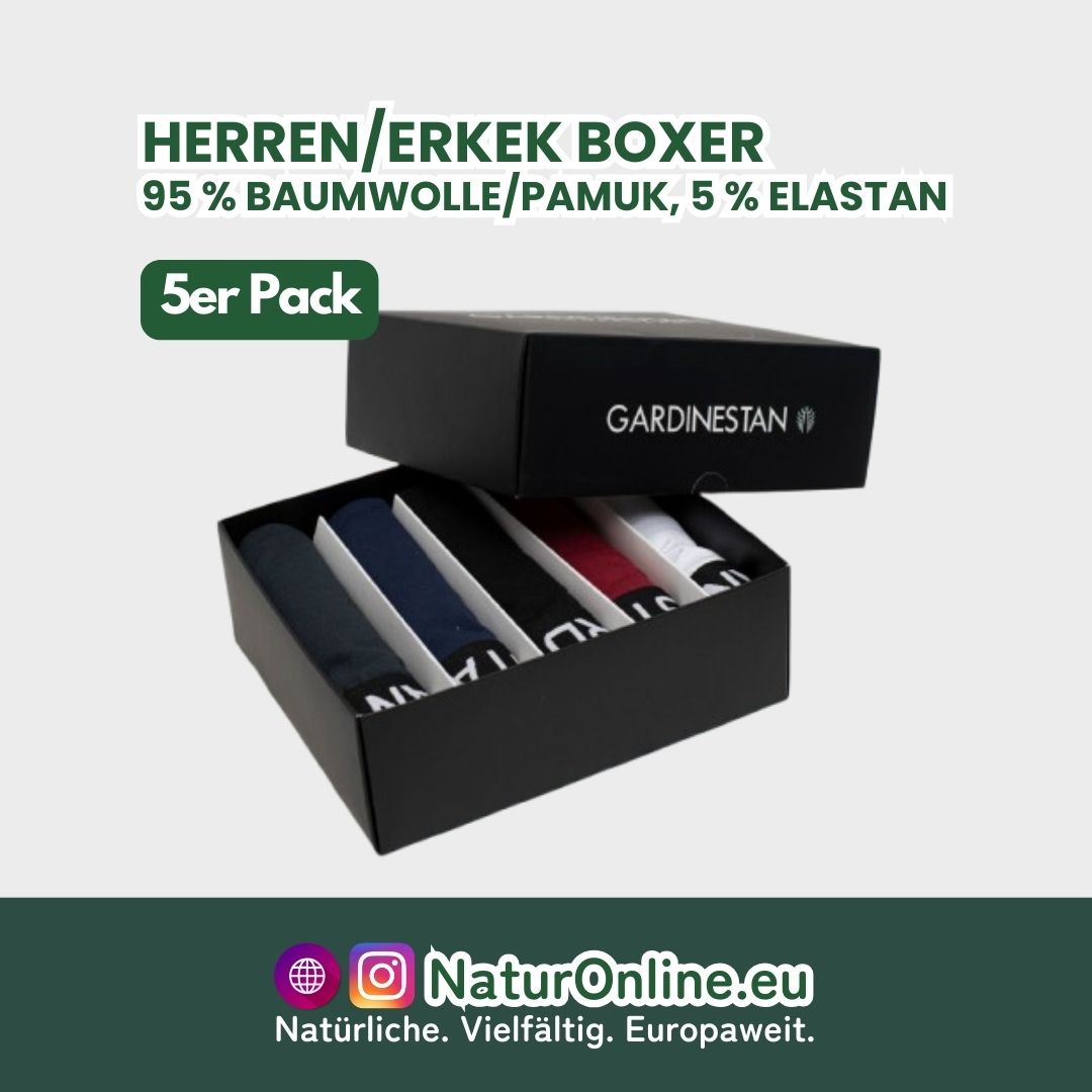 Herren/Erkek Boxer - 5er Pack