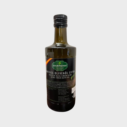GOURMENOS Extra Virgin Olive Oil - 500ml - medium ripe olives 