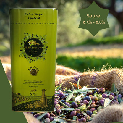 Elea Minon Natürliches Olivenöl - 5L Kanister