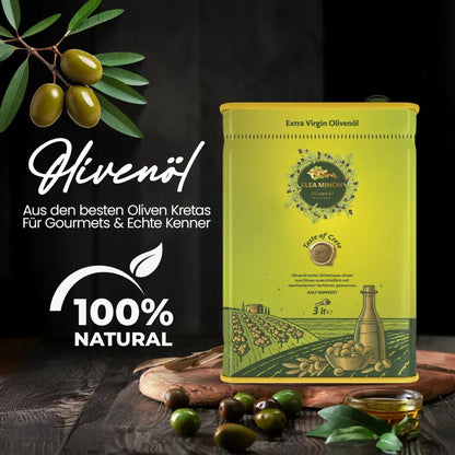 Elea Minon Natürliches Olivenöl - 3L Kanister