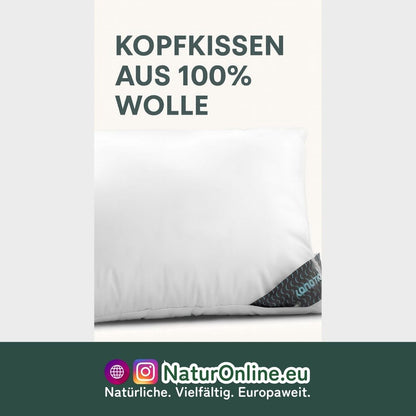 Kopfkissen - Aus 100% Wolle